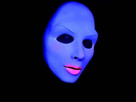 Evil Nun Latex Face Mask UV Glow Supply