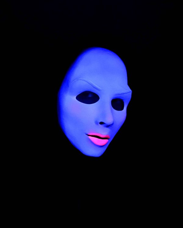 Evil Nun Latex Face Mask UV Glow Supply