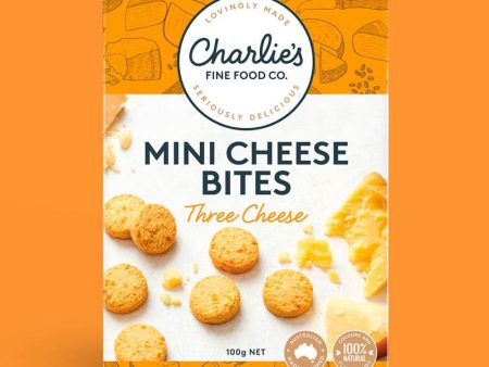 Three Cheese Mini Cheese Bites 100g on Sale