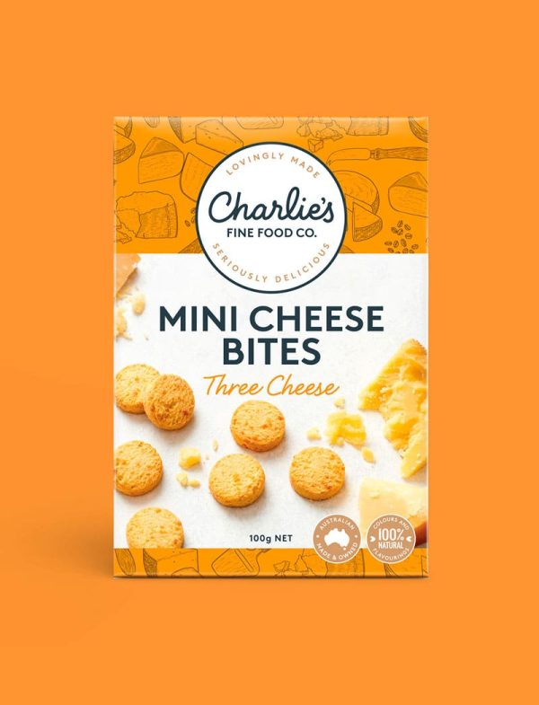 Three Cheese Mini Cheese Bites 100g on Sale