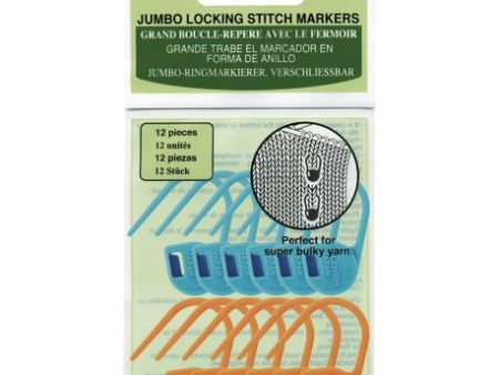 Clover Jumbo Stitch Markers Sale