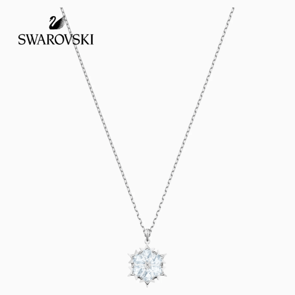 SWAROVSKI - 5428432 -MAGIC PENDANT, WHITE, RHODIUM PLATED Discount