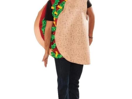 Taco Mexican Adult Novelty Costume on Sale