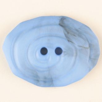 30mm 2-Hole Oval Button - blue Online now