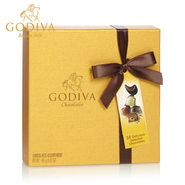 Godiva Golddoos Chocolade mix - 14 stuks For Cheap