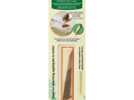 Clover Needle Felting Refill Heavy Weight Hot on Sale