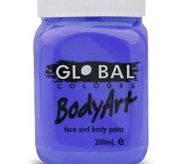 Purple Body and Face Paint Online now