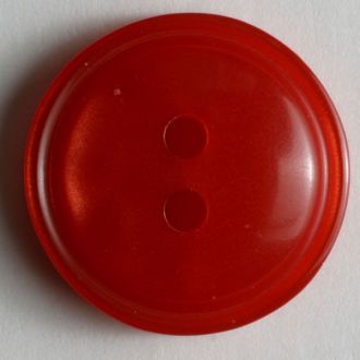 18mm 2-Hole Round Button - red Sale