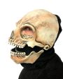 Skeleton Head Latex Face Mask with Moving Mouth Online Hot Sale