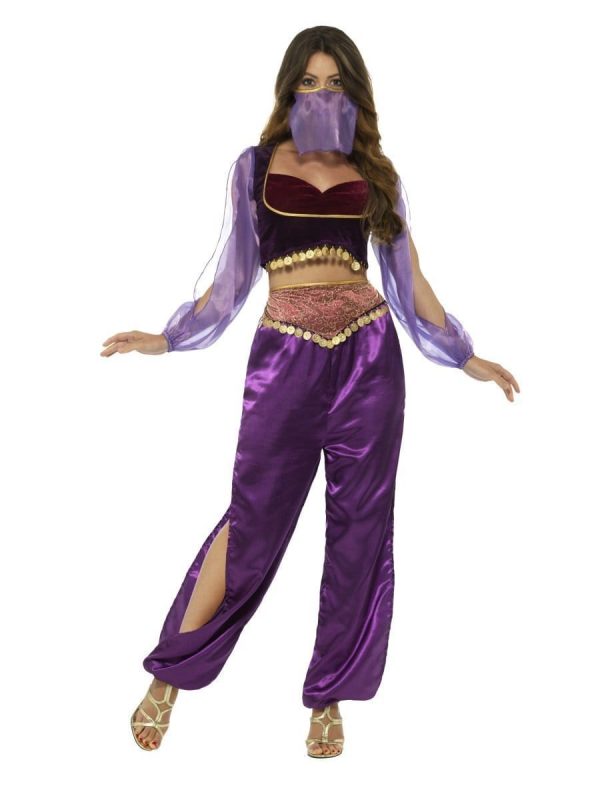 Arabian Princess Purple Costume Fashion