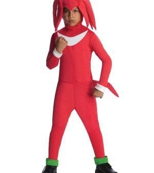 Knuckles Deluxe Sonic Children s Costume For Cheap