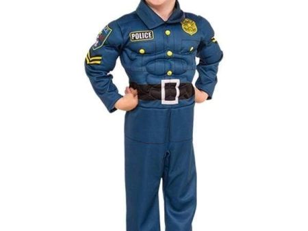 Policeman Top Cop Costume for Children Online Sale