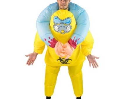 Inflatable Biohazard Costume Adult Supply