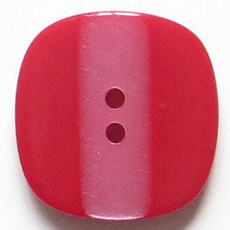 23mm 2-Hole Square Button - red Hot on Sale