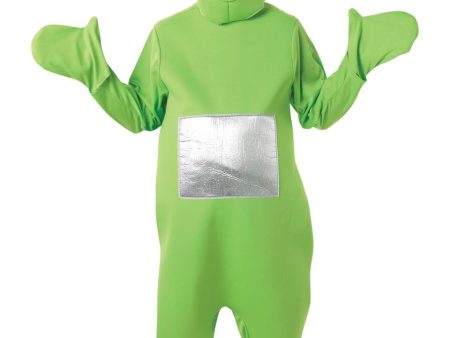 Dipsy Green Teletubbies Deluxe Adult Costume on Sale