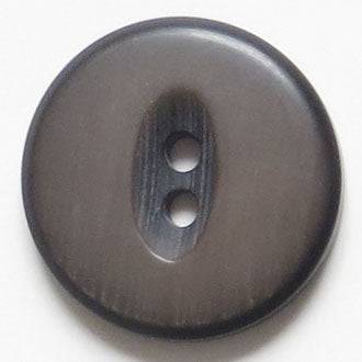 23mm 2-Hole Round Button - brown Online now