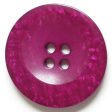 38mm 4-Hole Round Button - fuchsia Online