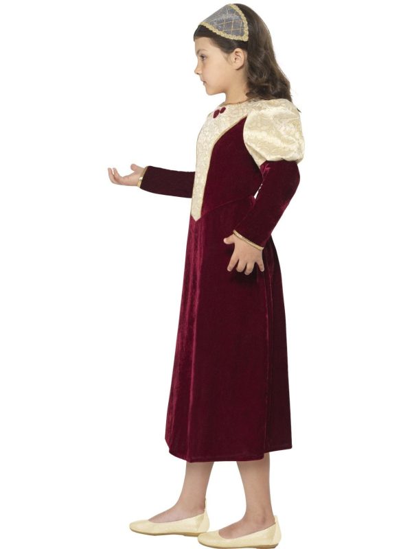 Tudor Damsel Girls Princess Historical Costume Online Sale