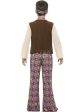 Hippie Boy 60s 70s Retro Fancy Dress Disco Costume Supply