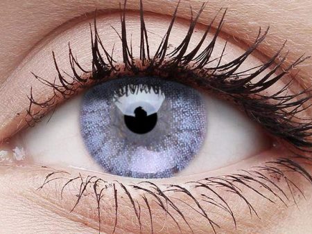 Cloudy Blue Coloured Contact Lenses Hot on Sale