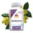 Berberine Complex, 60 Capsules, 600 mg each by Ascent Nutrition Sale