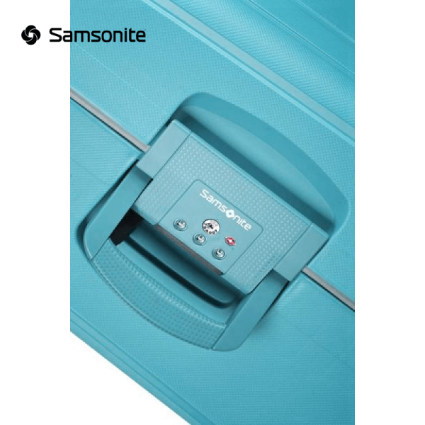 Samsonite - S Cure Spinner Suitcase (Hand Luggage) 55 cm 34 liters - Aqua Blue For Discount