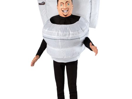 Skibdi Toilet Inflatable Kids Costume For Sale