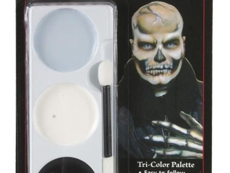 Skeleton Mehron Tri-Colour Palette Online Sale