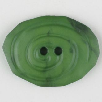 30mm 2-Hole Oval Button - dark green Supply