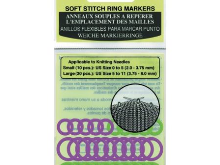 Clover Soft Stitch Ring Markers Supply