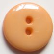 14mm 2-Hole Round Button - peach Online Sale