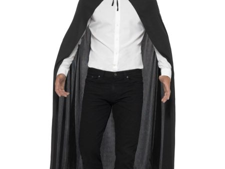 Black Hooded Vampire Cape Hot on Sale