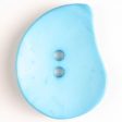 50mm 2-Hole Irregular Button - sea blue Supply