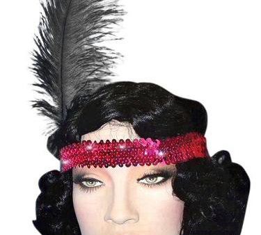 Gatsby Flapper 1920 s Pink Headband Fashion