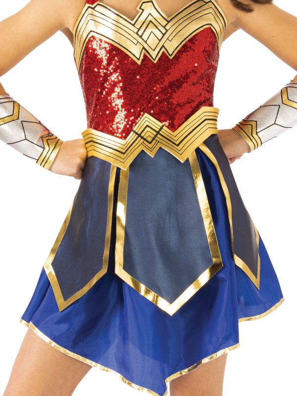 Wonder Woman Premium 1984 Costume for Girls Hot on Sale