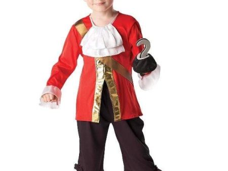 Captain Hook Peter Pan Deluxe Boy s Costume Discount