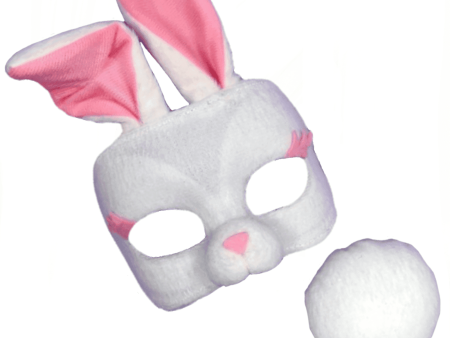 Bunny Mask & Tail Children s Book Week Accessory Hot on Sale