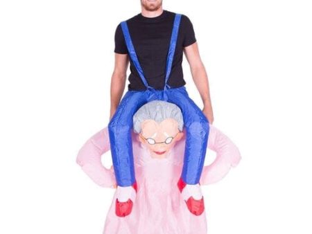 Inflatable Grandma Costume Adult Supply