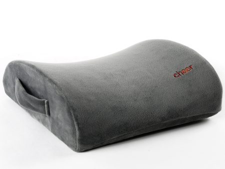 Cheer Collection Memory Foam Lumbar Cushion For Lower Back Pain Relief and Support Pillow by Cheer Collection Online now