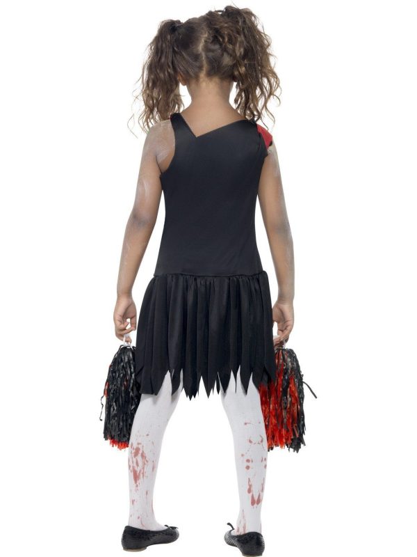 Zombie Cheerleader Children s Halloween Costume Cheap