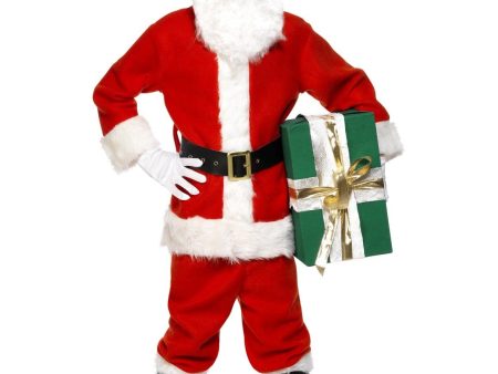 Deluxe Santa Costume for Children Online now