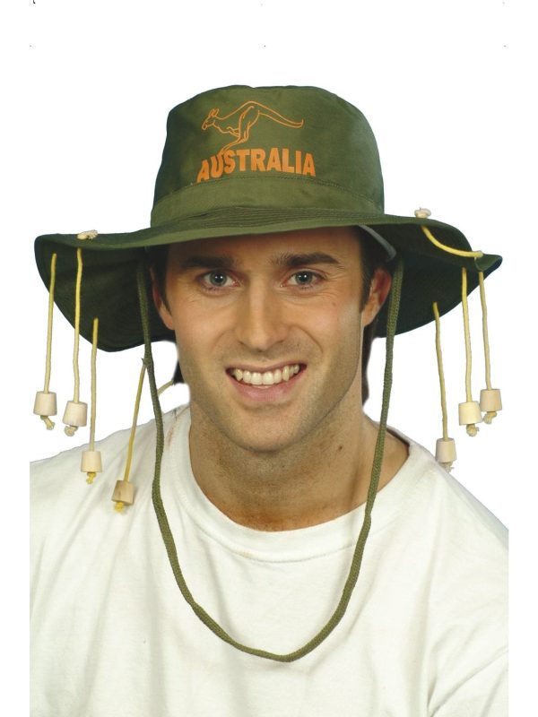 Aussie Cork Hat Adult Accessory Hot on Sale