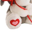 Puppy Harrold w Only For You Heart Plush Toy Cream (21cmST) Fashion