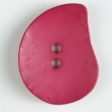 50mm 2-Hole Irregular Button - pink Online Hot Sale