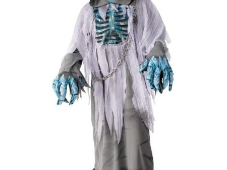 White Demon Walker Hooded Robe Children s Halloween Costume Online Hot Sale