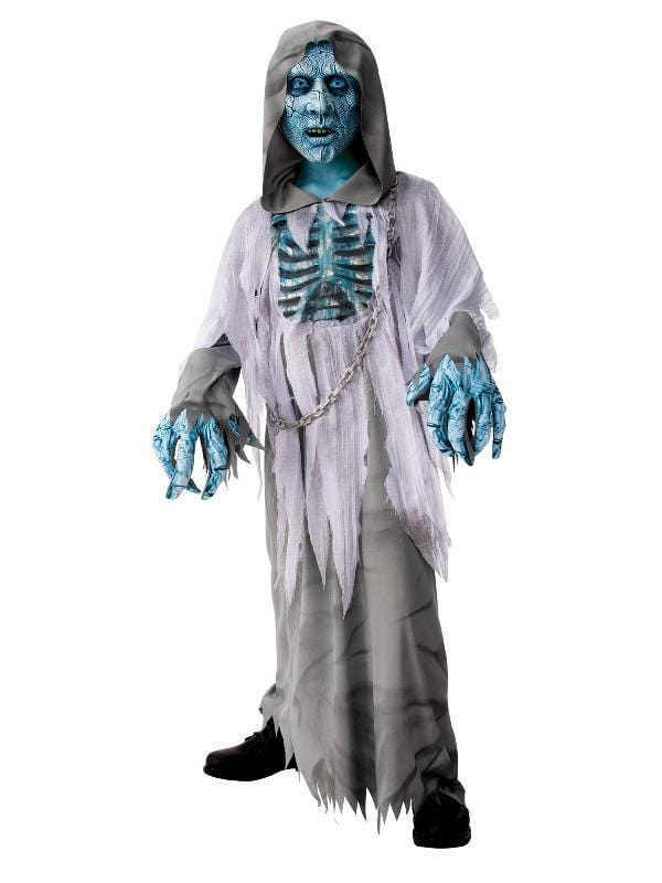 White Demon Walker Hooded Robe Children s Halloween Costume Online Hot Sale