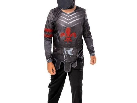 Black Knight Children s Medieval Costume Online