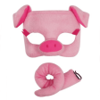 Pig Mask & Tail Children s Book Week Accessory Discount