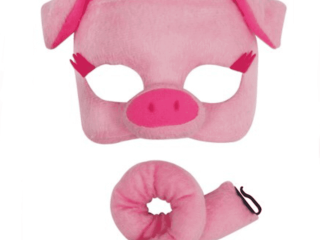 Pig Mask & Tail Children s Book Week Accessory Discount