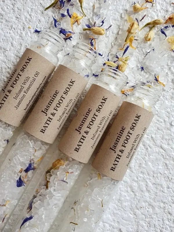 Bath salt soak test tubes: Lavender Discount